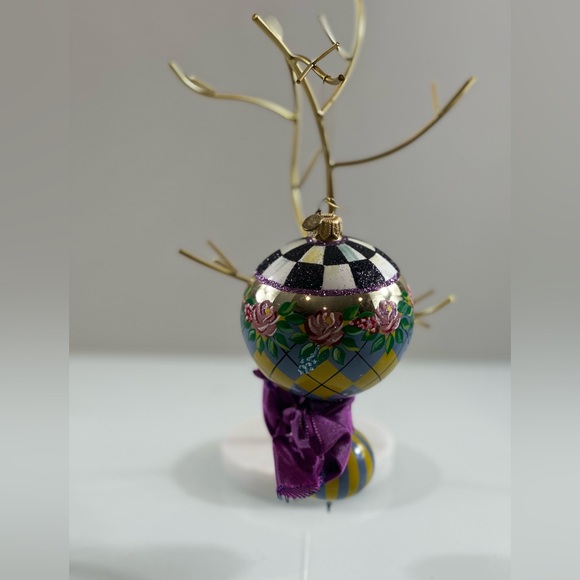 Mackenzie Childs ornament hand painted - Picture 7 of 7